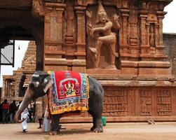 India South-India Tanjore: Brihadishvara temple