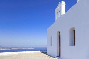 Church in Milos island, Cyclades, Greece photo