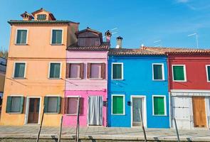 colorful houses in Burano