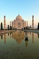 Taj Mahal en India foto