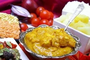 Traditional Indian chicken curry
