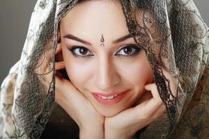 Indian beauty face photo