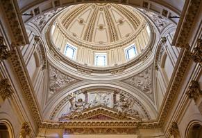 cúpula dentro de la catedral de valencia