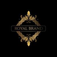 Luxury Golden Ornate Logo Design  vector