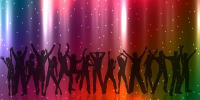 Party people banner design vector