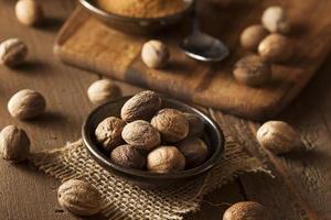 Raw Organic Dry Nutmeg photo
