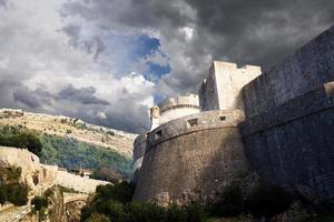 Ancient walls of Dubrovnik, Croatia