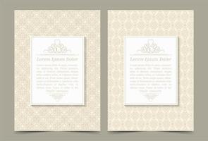 Antique greeting card  vector