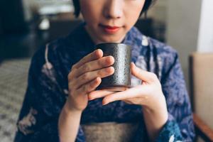 té japonés tradicional foto