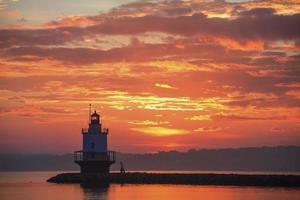 Sunrise at Spring Point Lighthouse photo