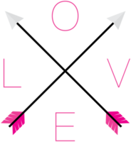 Love arrow png