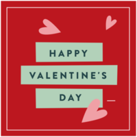 tarjeta de San Valentín corazón png