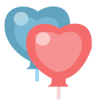 Heart baloon png