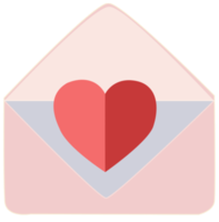 Heart mail png