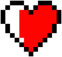 Heart Pixelate png