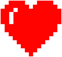 Heart pixelate
