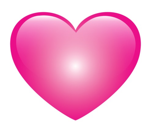 Pink Heart PNGs for Free Download