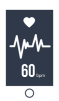 aplicación de monitor cardíaco png