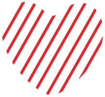 Heart with pattern png