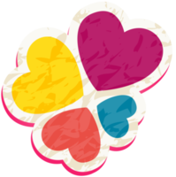 Heart composition png