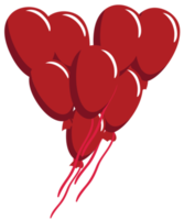 Heart baloon png