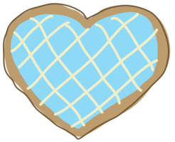 Heart cookie png