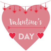 Heart valentine's day png