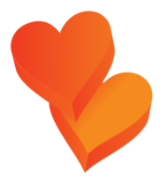 coeur 3d png