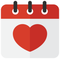 coeur mariage calenda png