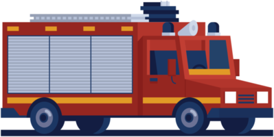 camión de bomberos png