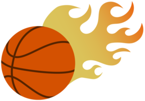 basquete em chamas
