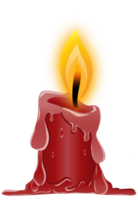 Burnout-Kerze png