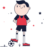 jugador de fútbol png