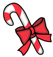Christmas decoration candy ribbon png