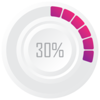 precargador circular 30% png