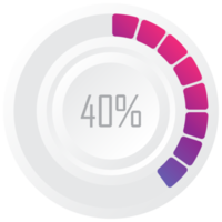 precargador circular 40% png