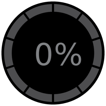 precargador de círculo 0% png