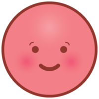 emoji face circle smile png