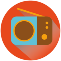 Music icon radio png