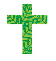 cross palm zondag png