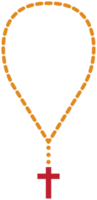 Cross necklace png
