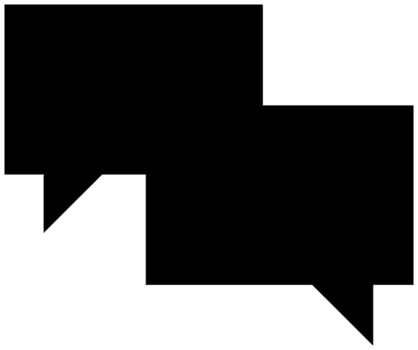 rettangolo di bolle di discorso png