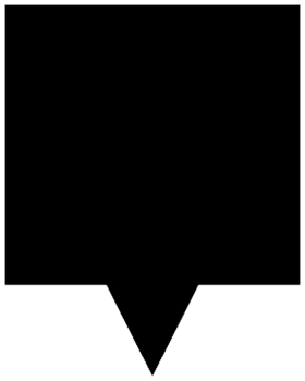 rettangolo di bolle di discorso png