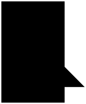 rettangolo di bolle di discorso png