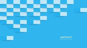 Abstract Modern Blue Rectangle Background