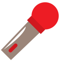 Cute music icon microphone png