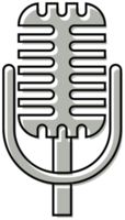 instrumento de música microhone png