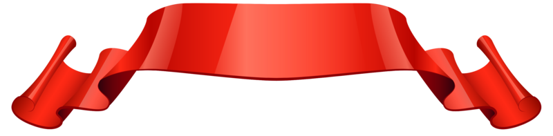 rood glanzend lint png