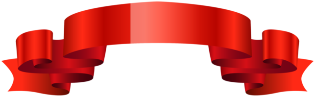 rood glanzend lint png