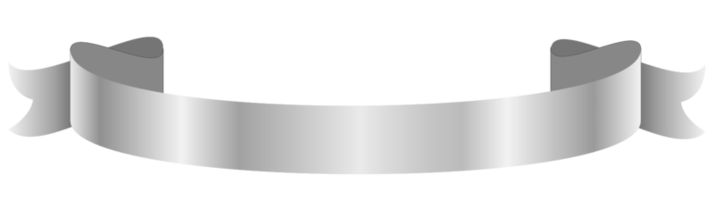 Silver ribbon png